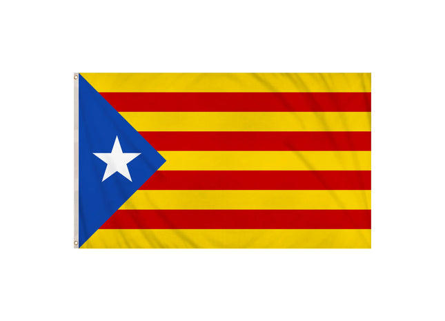 Estelada Catalunya Flagge 5Ft TK Gruppe® Grosshandel 