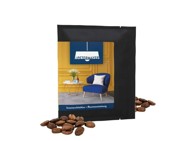 Exklusive Gourmet CoffeeBag in Schwarz – Individualisierbares Luxusdesign TK Gruppe® Grosshandel 