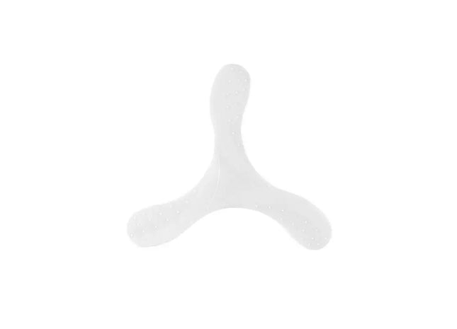 Exklusiver Designer-Bumerang in Weiß - Stilvoll und funktionell für Sportenthusiasten TK Gruppe® Grosshandel 