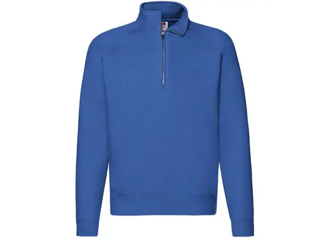 Exklusiver Reißverschlusskragen-Raglan-Pullover – Hochwertige Sportbekleidung TK Gruppe® Grosshandel 