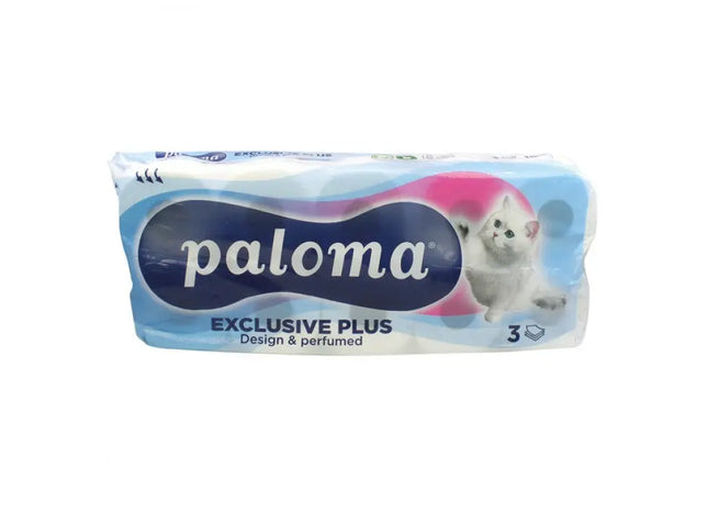 Exklusives 3-lagiges Toilettenpapier, 10 Rollen à 150 Blatt, Hochwertige Weichheit TK Gruppe® Grosshandel 