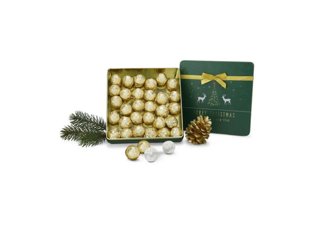 Exklusives Geschenkset: Festliche Champagner-Trüffel Delikatessen TK Gruppe® Grosshandel 
