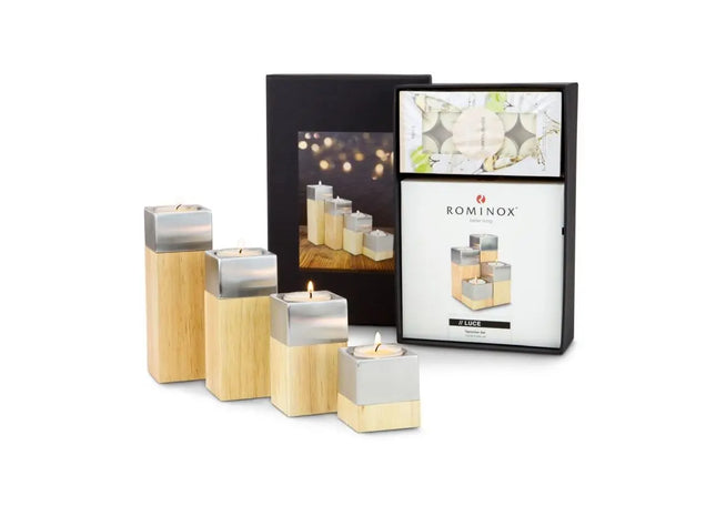 Exklusives Kerzen-Quartett Geschenkset – Ideal für jede Gelegenheit TK Gruppe® Grosshandel 