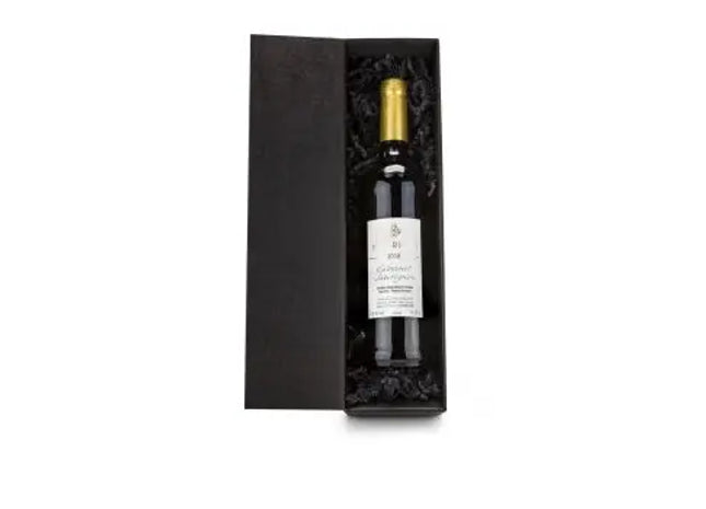 Exklusives Rotwein-Geschenkset im schwarzen Karton - Luxus Pur TK Gruppe® Grosshandel 