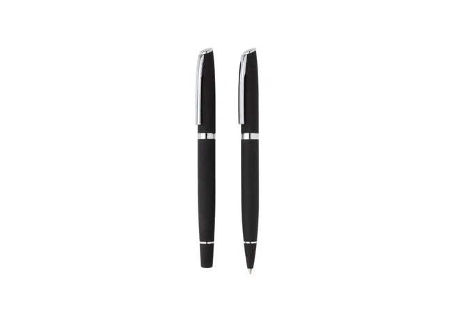 Exklusives Schreibset Deluxe – Hochwertiges Set in Schwarz für stilvolles Schreiben TK Gruppe® Grosshandel 