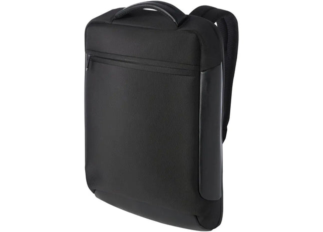 Expedition Pro 15,6 Laptop-Rucksack aus GRS Recyclingmaterial – Schwarz TK Gruppe® Grosshandel 