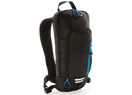 Explorer Ribstop Kleiner 7L Wanderrucksack, PVC-frei – Schwarz & Blau TK Gruppe® Grosshandel 