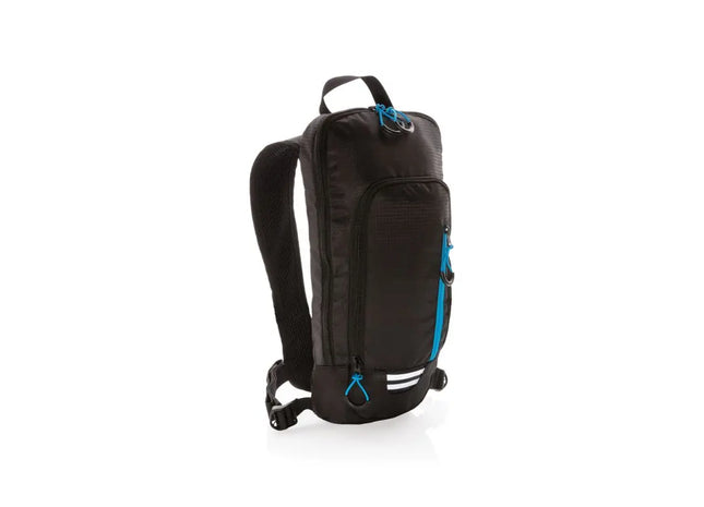 Explorer Ribstop Kleiner 7L Wanderrucksack, PVC-frei – Schwarz & Blau TK Gruppe® Grosshandel 