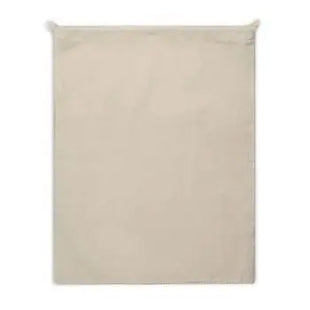 Extra Großer OEKO-TEX Baumwoll-Beutel 40x45 cm in Ecru – Umweltbewusst Einkaufen TK Gruppe® Grosshandel 