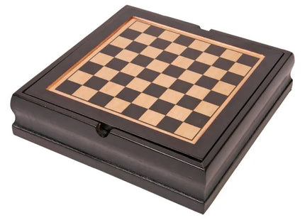 FAMILY-FUN Große Spielesammlung in Braun - Ideal für Spielabende mit der Familie TK Gruppe® Grosshandel 