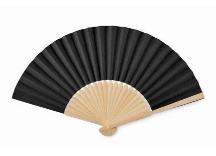 FANNY PAPER Fächer in Schwarz – Klassische Eleganz & praktische Kühle TK Gruppe® Grosshandel 