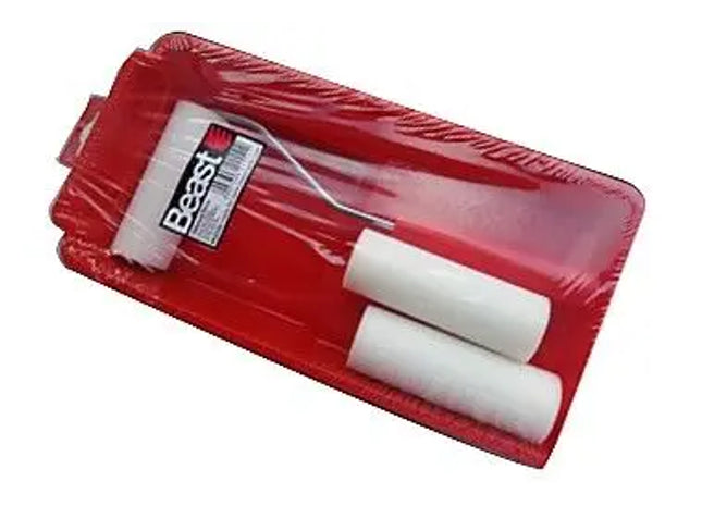 FARBE ROLLERSATZ ;Hochwertiges Farbroller-Set: Professionelles Malerrollenset für Heimwerker und Renovierungsprojekte TK Gruppe® Grosshandel 