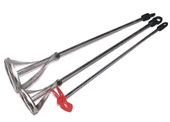 FARBEMISCHERSATZ ;Profi Farbmischersatz für Perfekte Farbmischungen – Hochwertige Bohrmaschinenaufsätze und Rührstäbe, Langlebige Zinkbeschichtete Mischwerkzeuge für Farbe, Epoxidharz & Mehr, Unverzichtbares Malerzubehör für Heimwerker & Profis TK Gruppe® Grosshandel 