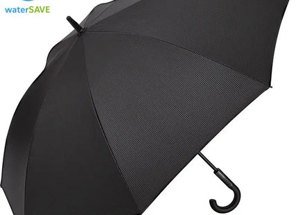 FARE-Carbon-Style Gästeschirm, waterSAVE Bezug, schwarz – Umweltbewusst TK Gruppe® Grosshandel 