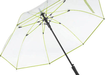 FARE-Pure AC-Gästeschirm - Transparent-Limette, Stilvoller und Moderner Wetterschutz TK Gruppe® Grosshandel 