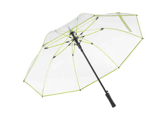FARE-Pure AC-Gästeschirm - Transparent-Limette, Stilvoller und Moderner Wetterschutz TK Gruppe® Grosshandel 