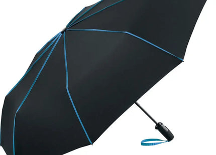 FARE-Seam AOC-Oversize-Taschenschirm - Schwarz-Blau, Groß und Stilvoll für jeden Wetter TK Gruppe® Grosshandel 