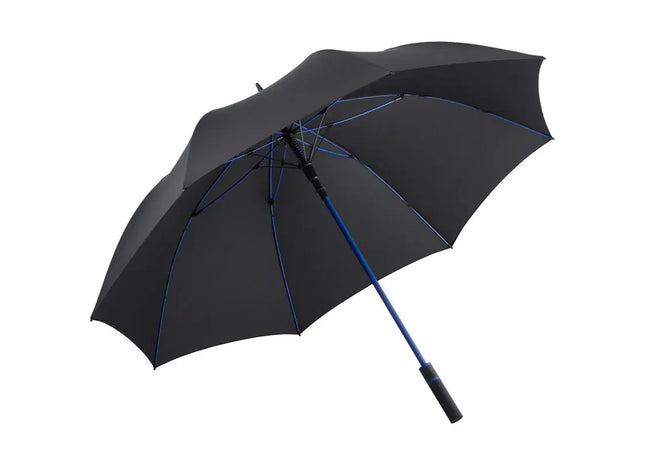 FARE-Style AC-Gästeschirm - Schwarz-Euroblau, Eleganter und Zuverlässiger Wetterschutz TK Gruppe® Grosshandel 