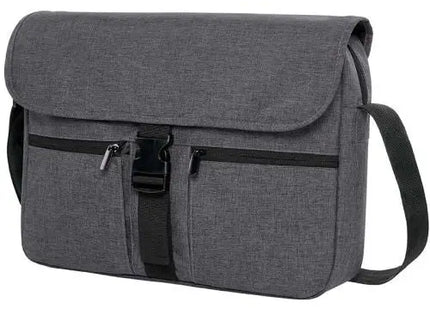 FASHION Notebook-Tasche - Trendig & Schutzorientiert - Blau-Grau Meliert TK Gruppe® Grosshandel 