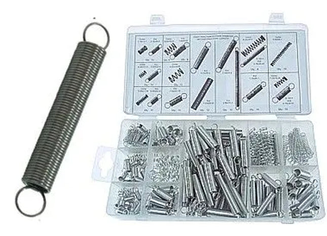 FEDERNSATZ: Vielseitiger Federnsortiment - Feder-Set für verschiedene Anwendungen TK Gruppe® Grosshandel 