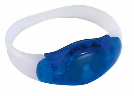 FESTIVAL Glow-Armband, Restposten, Blau Transparent TK Gruppe® Grosshandel 