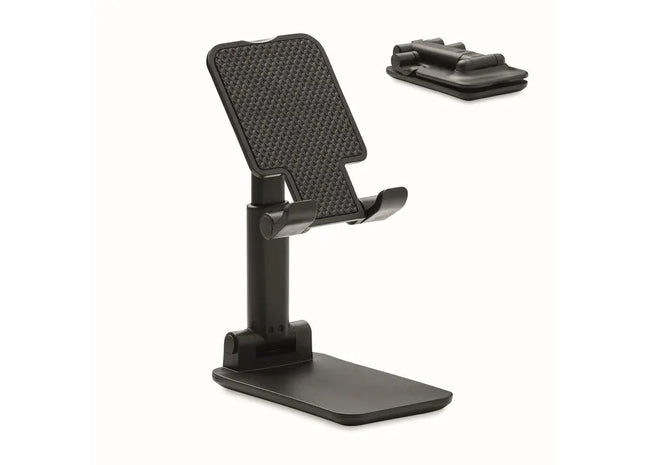 FLOB Stabiler ABS Smartphone-Halter - Tiefschwarz TK Gruppe® Grosshandel 