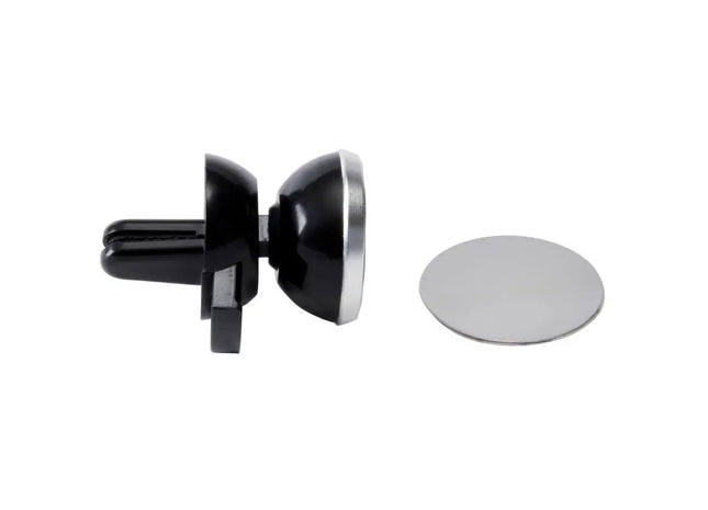 FLUX Magnetischer Telefonhalter - Elegantes Schwarz-Silber TK Gruppe® Grosshandel 