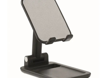 FOLDHOLD Faltbarer Smartphone-Ständer in Schwarz - Flexibel & Stabil TK Gruppe® Grosshandel 