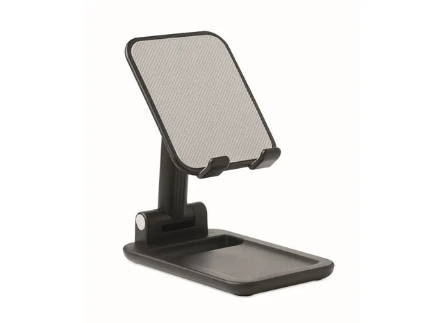 FOLDHOLD Faltbarer Smartphone-Ständer in Schwarz - Flexibel & Stabil TK Gruppe® Grosshandel 