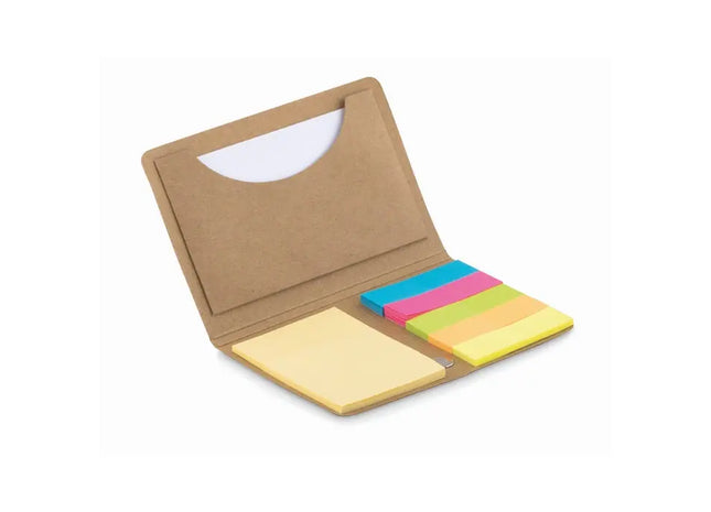 FOLDNOTE Notiz- und Visitenkartenhalter - Elegantes Beige TK Gruppe® Grosshandel 