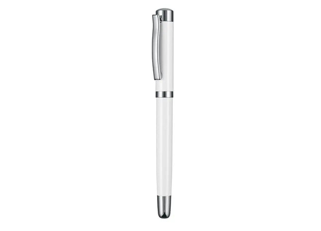 FORTUNA Roller-Ball Stift in Reinweiß – Glattes Schreiben mit Stil TK Gruppe® Grosshandel 