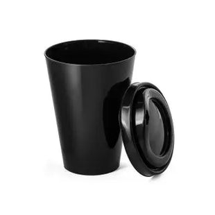 FRAPPE Wiederverwendbarer PP-Becher 430ml – Elegant Schwarz TK Gruppe® Grosshandel 