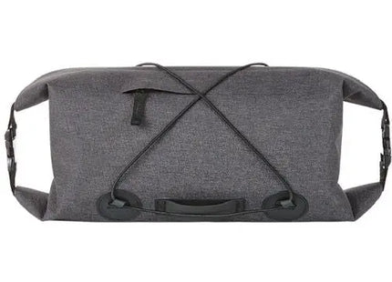 Fahrrad-Lenkertasche CYCLE - grau meliert Stilvolle, praktische Lenkertasche für unterwegs TK Gruppe® Grosshandel 