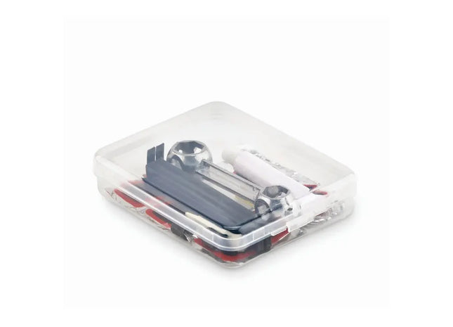 Fahrrad-Notfallset REPAIR - Transparent Praktisches Set für unterwegs TK Gruppe® Grosshandel 