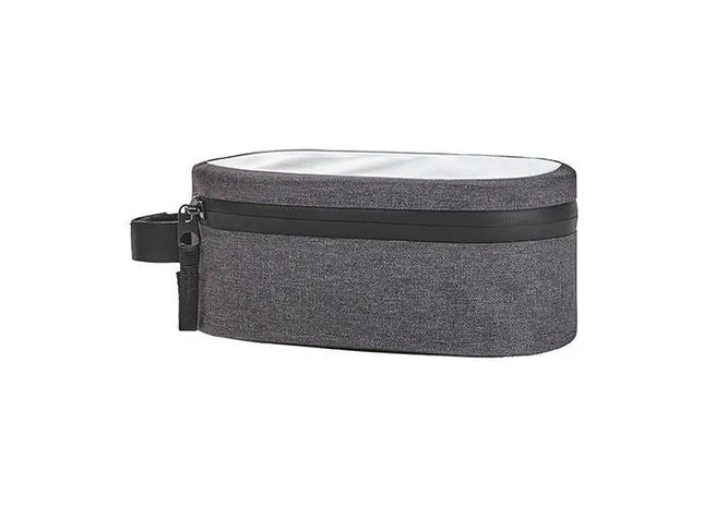 Fahrrad-Rahmentasche CYCLE - grau meliert Stilvolle, praktische Rahmentasche für Fahrradfahrer TK Gruppe® Grosshandel 