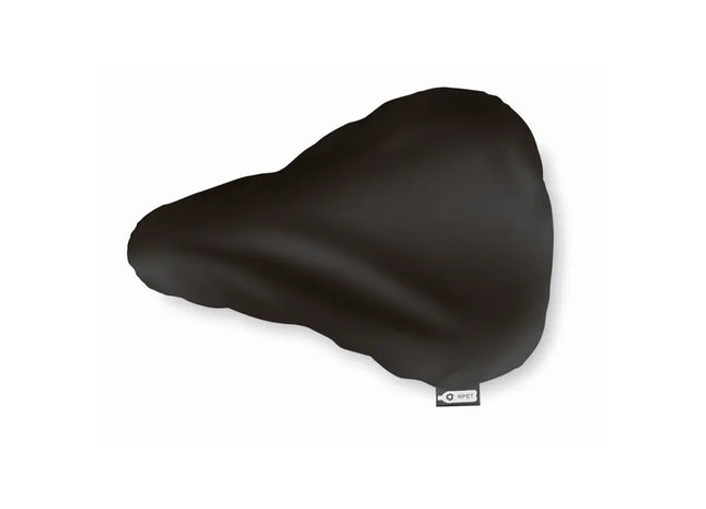 Fahrradsattel-Überzug aus RPET BYPRO - Schwarz Nachhaltiger Schutz für Fahrradsättel TK Gruppe® Grosshandel 