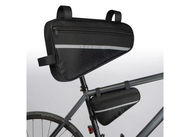 Fahrradtasche Murcia - schwarz Wasserdichte, geräumige Fahrradgepäcktasche TK Gruppe® Grosshandel 
