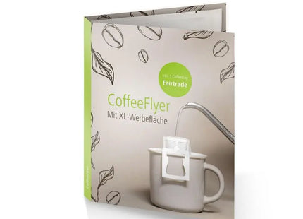 Fairtrade CoffeeFlyer in Reinweiß – Personalisiert & Öko-Freundlich TK Gruppe® Grosshandel 