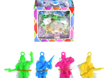 Fallschirmspringer-Spielzeug – 6,2 cm, 4 verschiedene Farben TK Gruppe® Grosshandel 