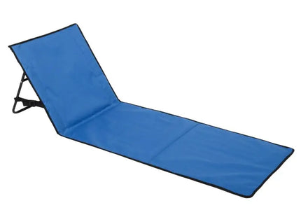 Faltbare Strandmatte SUNNY BEACH - Blau, Leichte und Tragbare Strandunterlage, Robustes Outdoor-Zubehör TK Gruppe® Grosshandel 
