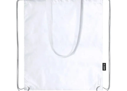 Falyan RPET Turnbeutel - weiß, nachhaltig und praktisch TK Gruppe® Grosshandel 