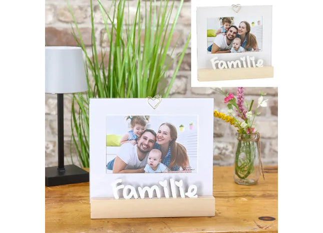 Familiengalerie-Rahmen, ca. 19x18cm - Zeigen Sie Ihre Lieblingsmomente stilvoll TK Gruppe® Grosshandel 