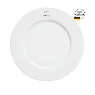 Fancy Weißer Speiseteller - Eleganz für jeden Anlass TK Gruppe® Grosshandel 