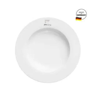 Fancy Weißer Suppenteller - Schick und praktisch TK Gruppe® Grosshandel 