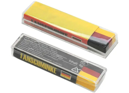 Fanschminke Deutschland – Zeige Farbe mit Nationalfarben-Schminke TK Gruppe® Grosshandel 