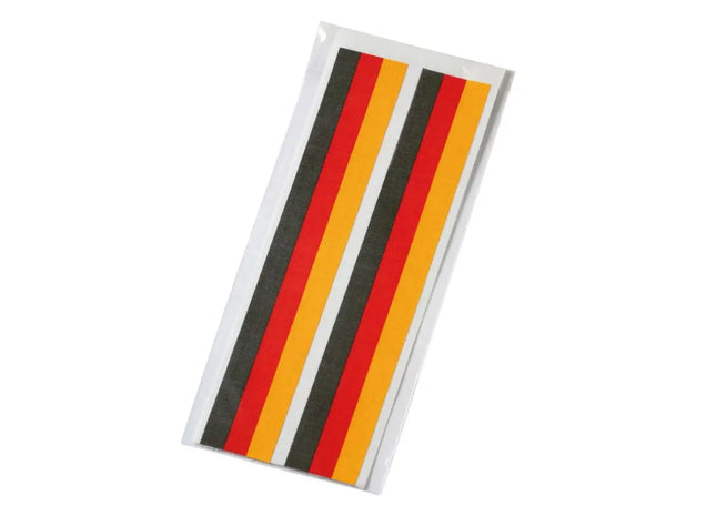 Fantape Rechteck 8er-Set Deutschland – Extensive Fanunterstützung TK Gruppe® Grosshandel 