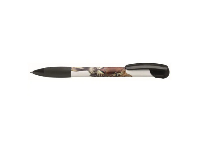 Fantasy Vision Kugelschreiber Schwarz: Eleganter Stift für Büro & Schule, Tintenroller TK Gruppe® Grosshandel 