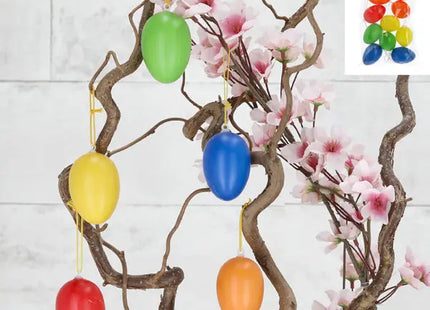 Farbenfrohe Ostereier-Kollektion - 10er Set Deko-Eier TK Gruppe® Grosshandel 