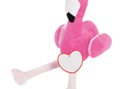 Farbenfroher Kuschel-Flamingo LUISA - in lebhaften Nuancen - Ein exotischer Freund für magische Kuschelstunden TK Gruppe® Grosshandel 
