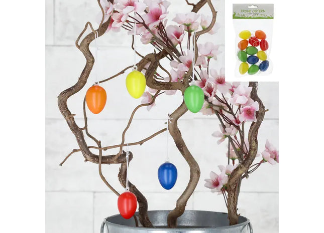 Farbenfrohes Osterei-Ensemble, 12 Stück – Ideal für Osterfeiern TK Gruppe® Grosshandel 